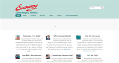 Desktop Screenshot of economylinenhospitalservices.com